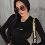 Bluzka prążkowana Idly Ola Voga czarna