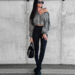 Bluza damska rozpinana Desia Ola Voga grafitowa