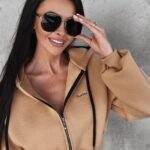 Bluza damska rozpinana Desia Ola Voga camel