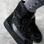 Śniegowce metaliczne Rock Fenome czarne