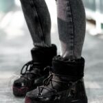 Śniegowce metaliczne Rock Fenome czarne