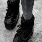 Śniegowce metaliczne Rock Fenome czarne