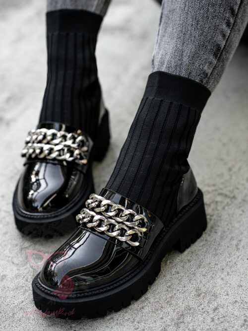 Workery skarpety Rock Loks czarne