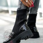 Workery skarpety Rock Loks czarne