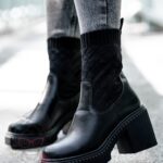 Botki skarpety Rock Ureda czarne