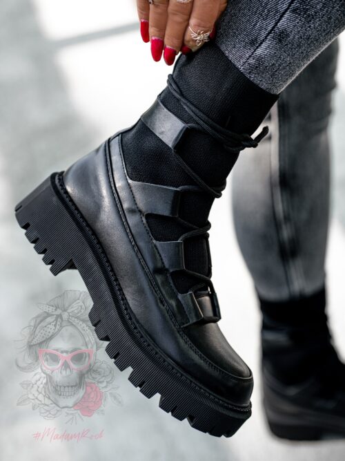 Workery skarpety Rock Hano czarne