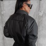 Kurtka przejściowa puchowa Lora Ola Voga czarna