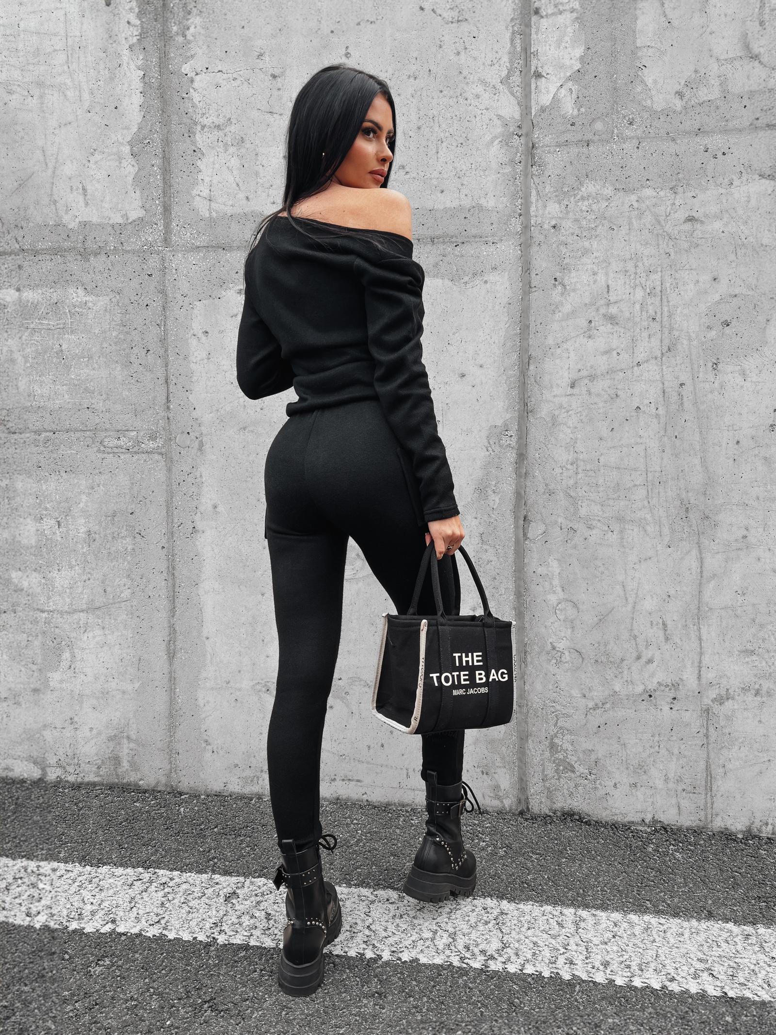 Kombinezon damski casualowy Ruth Ola Voga czarny