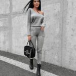 Kombinezon damski casualowy Ruth Ola Voga szary