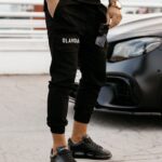 Spodnie męskie z kieszeniami Cobie Ola Voga czarne