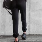 Spodnie dzianinowe Tina Ola Voga czarne