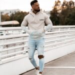 Bluza męska kangurka Fuzzy Ola Voga beżowa