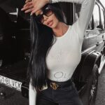 Body gładkie dopasowane Mamiko Ola Voga ecru