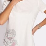 T-shirt basic bawełniany Modern biały