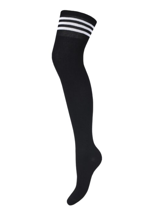 Zakolanówki sportowe ze ściągaczem czarne