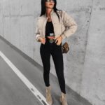 Kurtka pikowana Phonix Ola Voga beżowa