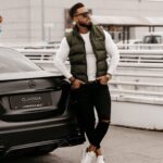 Bezrękawnik męski klasyczny Dill Ola Voga khaki