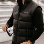 Bezrękawnik męski klasyczny Dill Ola Voga czarny