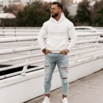 Bluza hoodie męska kangurka Onyx Ola Voga ecru