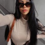 Body dzianinowe z golfem Philly Ola Voga j.beżowe