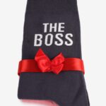 Zestaw skarpetek dla par Boss/Real Boss grafit/róż