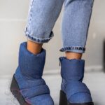 Botki koturny Madam Bambi jeans