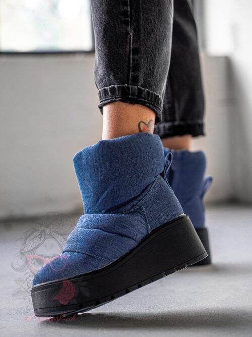 Botki koturny Madam Bambi jeans