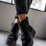 Botki koturny Madam Bambi czarne