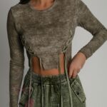 Spodnie cargo Toss khaki