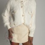 Spódniczko-spodenki eleganckie Fales beżowe