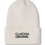 Czapka klasyczna z haftem Ola Voga Original ecru