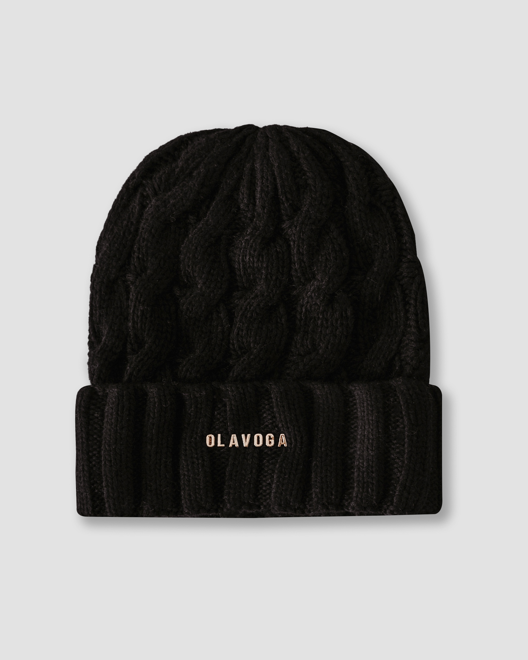 Czapka damska zimowa GAMBI OLAVOGA czarna