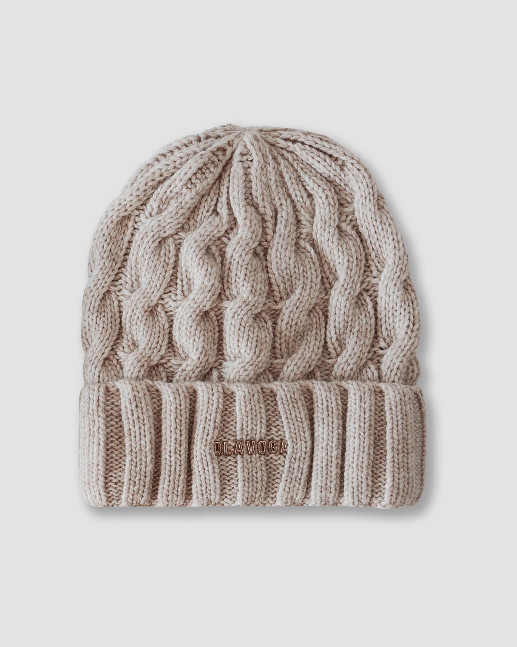 Czapka damska zimowa Gambi Ola Voga beżowa Czapka damska zimowa Gambi Ola Voga beżowa