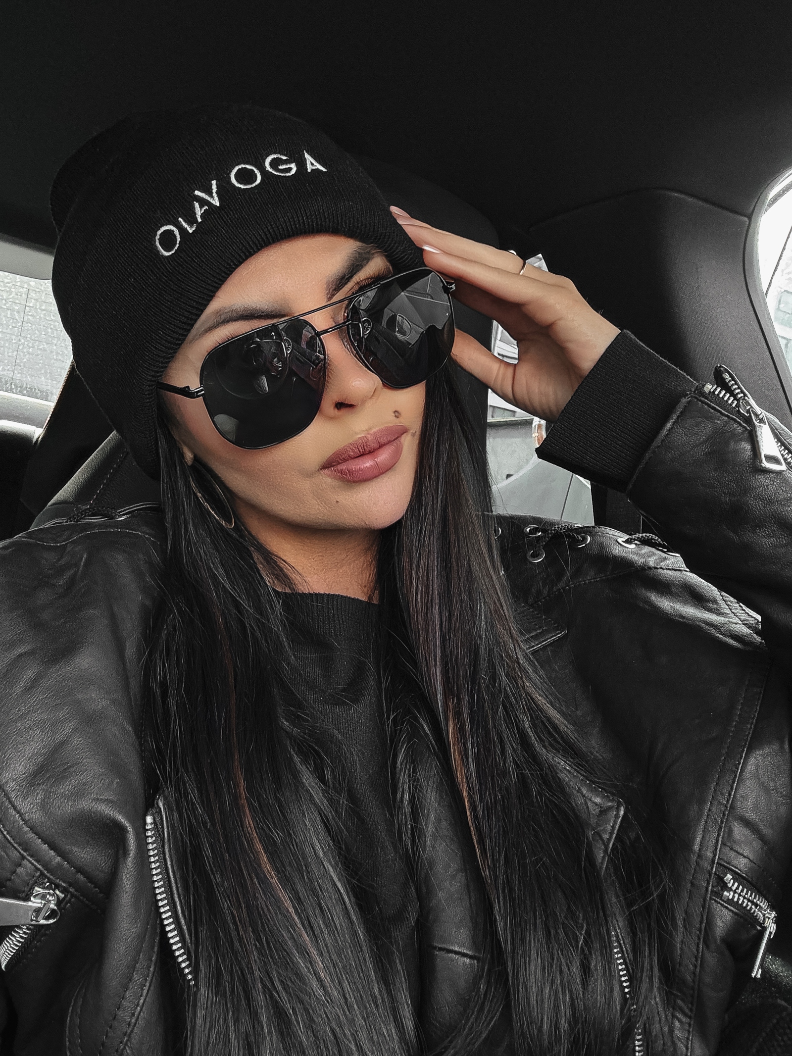 Czapka dzianinowa beanie Joel Ola Voga czarna