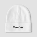 Czapka dzianinowa beanie Joel Ola Voga ecru