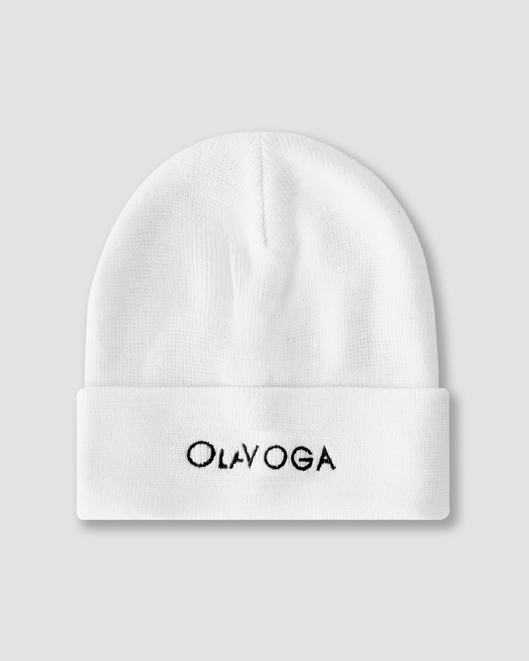 Czapka dzianinowa beanie Joel Ola Voga ecru