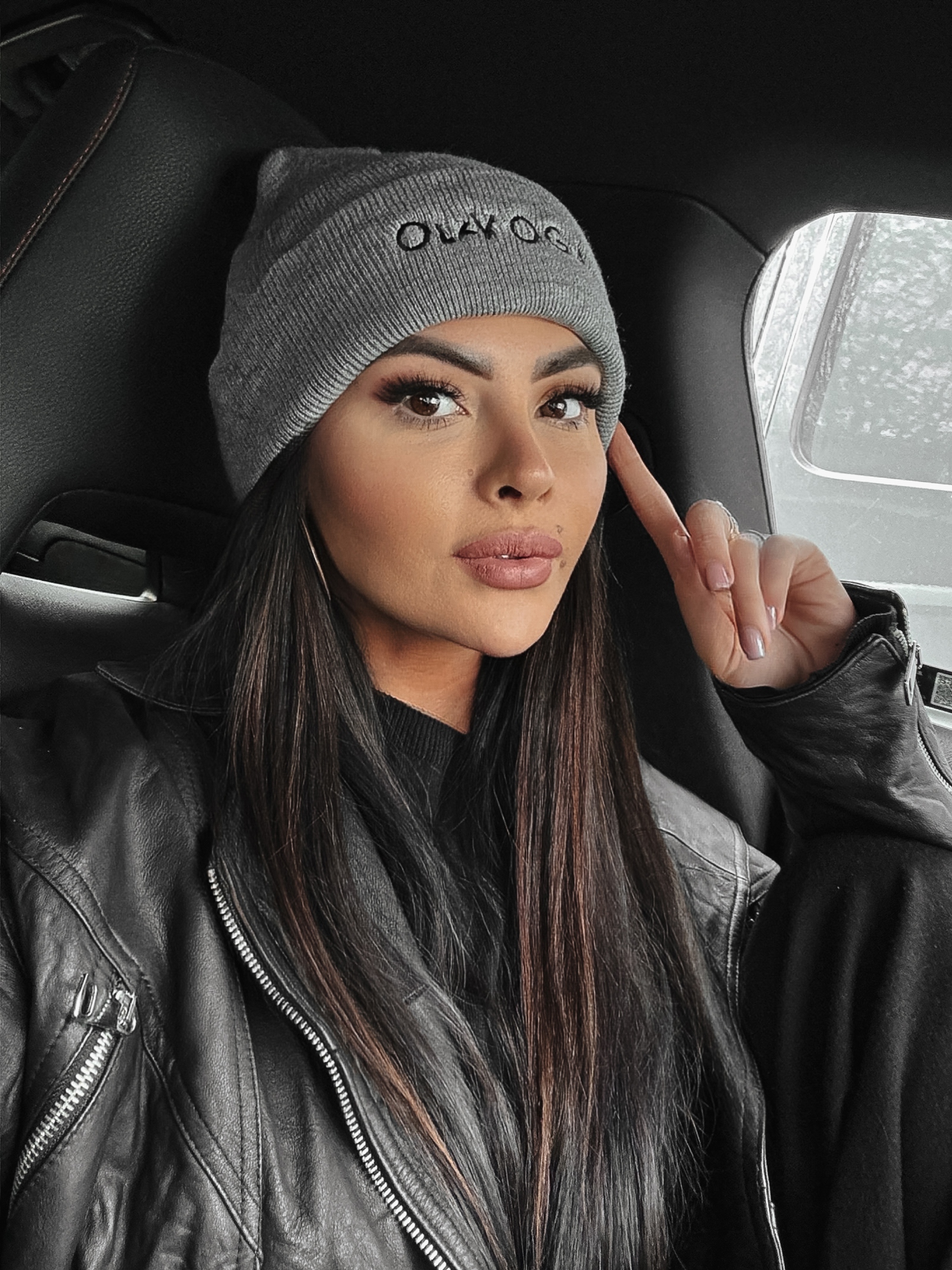 Czapka dzianinowa beanie Joel Ola Voga szara