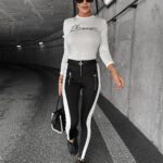 Body z cienkiej bawełny Raina Ola Voga ecru