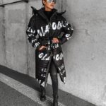 Płaszcz pikowany ocieplany Canosa Ola Voga czarny