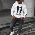 Spodnie jeansowe męskie dekatyzowane Erin II Ola Voga czarne