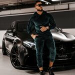 Komplet męski dresowy Elick Ola Voga butelkowa zieleń