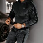 Komplet męski dresowy Elick Ola Voga stalowy