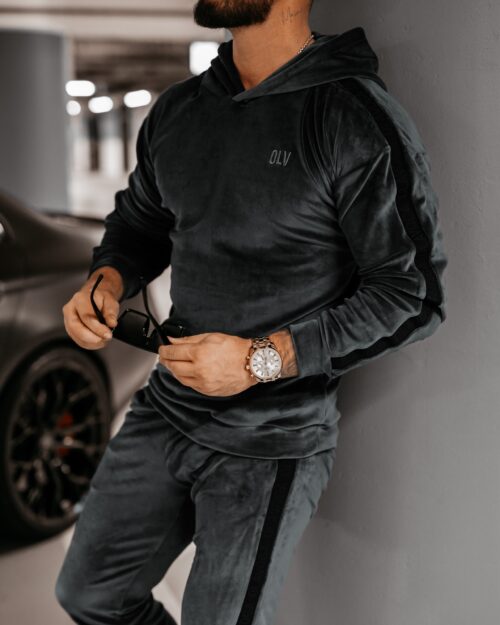 Komplet męski dresowy Elick Ola Voga stalowy