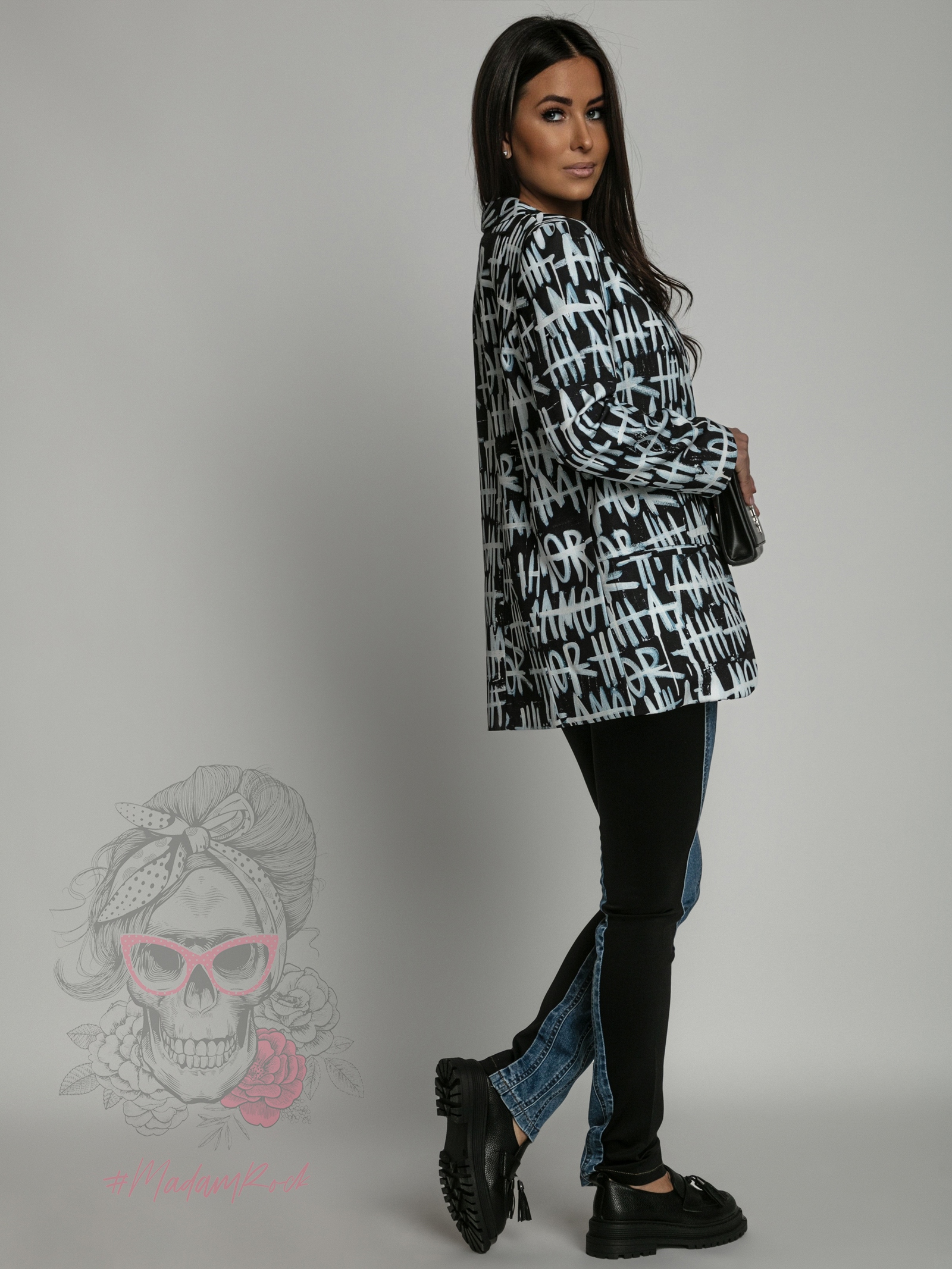 Marynarka oversize MC Lamor czarna Marynarka oversize MC Lamor czarna