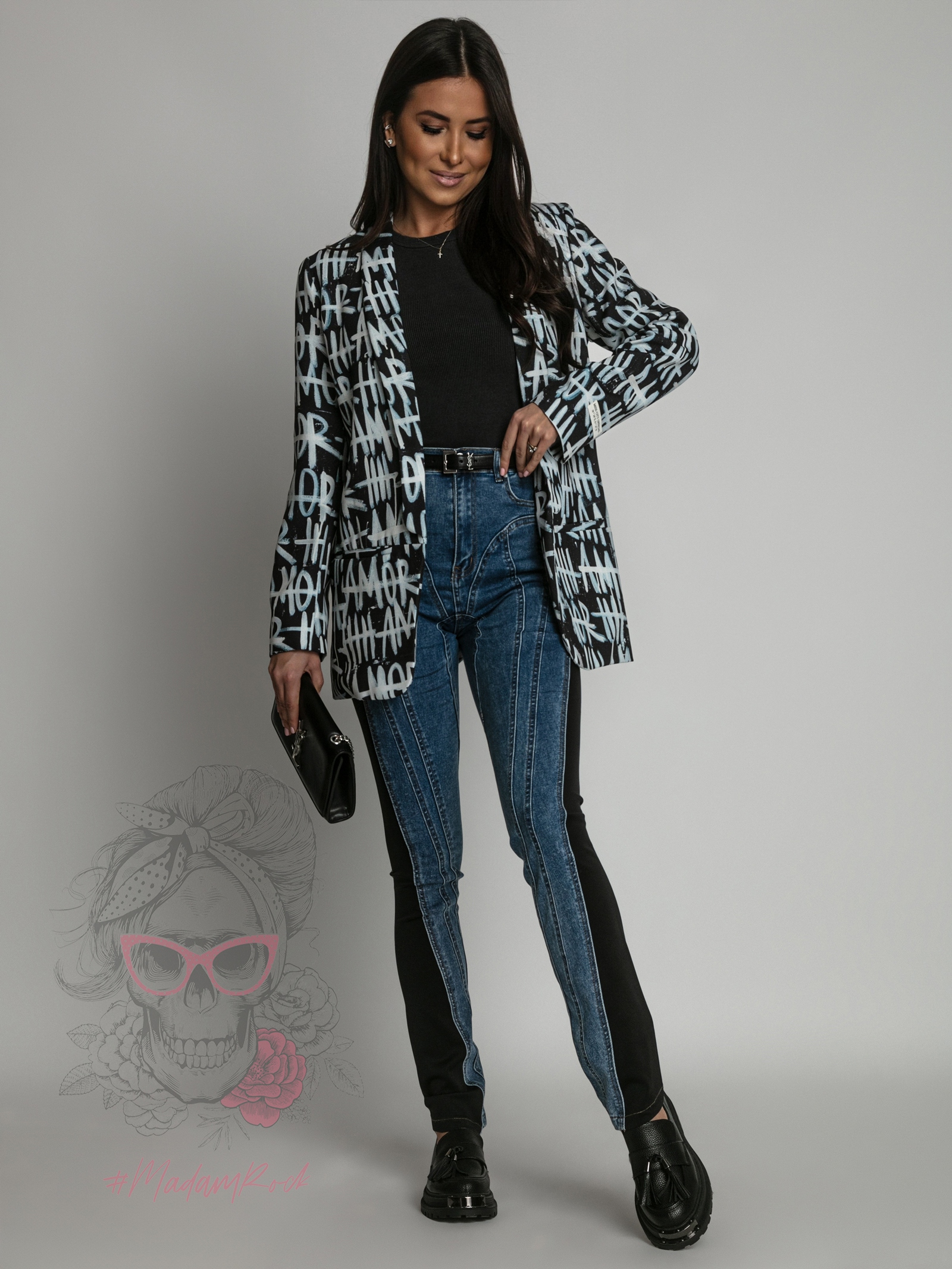 Marynarka oversize MC Lamor czarna Marynarka oversize MC Lamor czarna