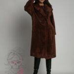 Płaszcz miś Teddy Coat brązowy