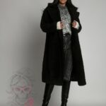 Płaszcz miś Teddy Coat czarny