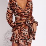 Komplet - bluzka + spódniczka NB Safiri brązowy