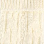 Skarpety damskie ciepłe z wełną ecru