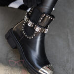 Botki bikery Come Rock czarne